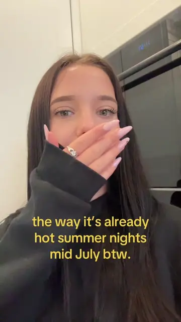 We just had „heatwaves in the middle of June” like yesterday 😭 #midjuly #lanade