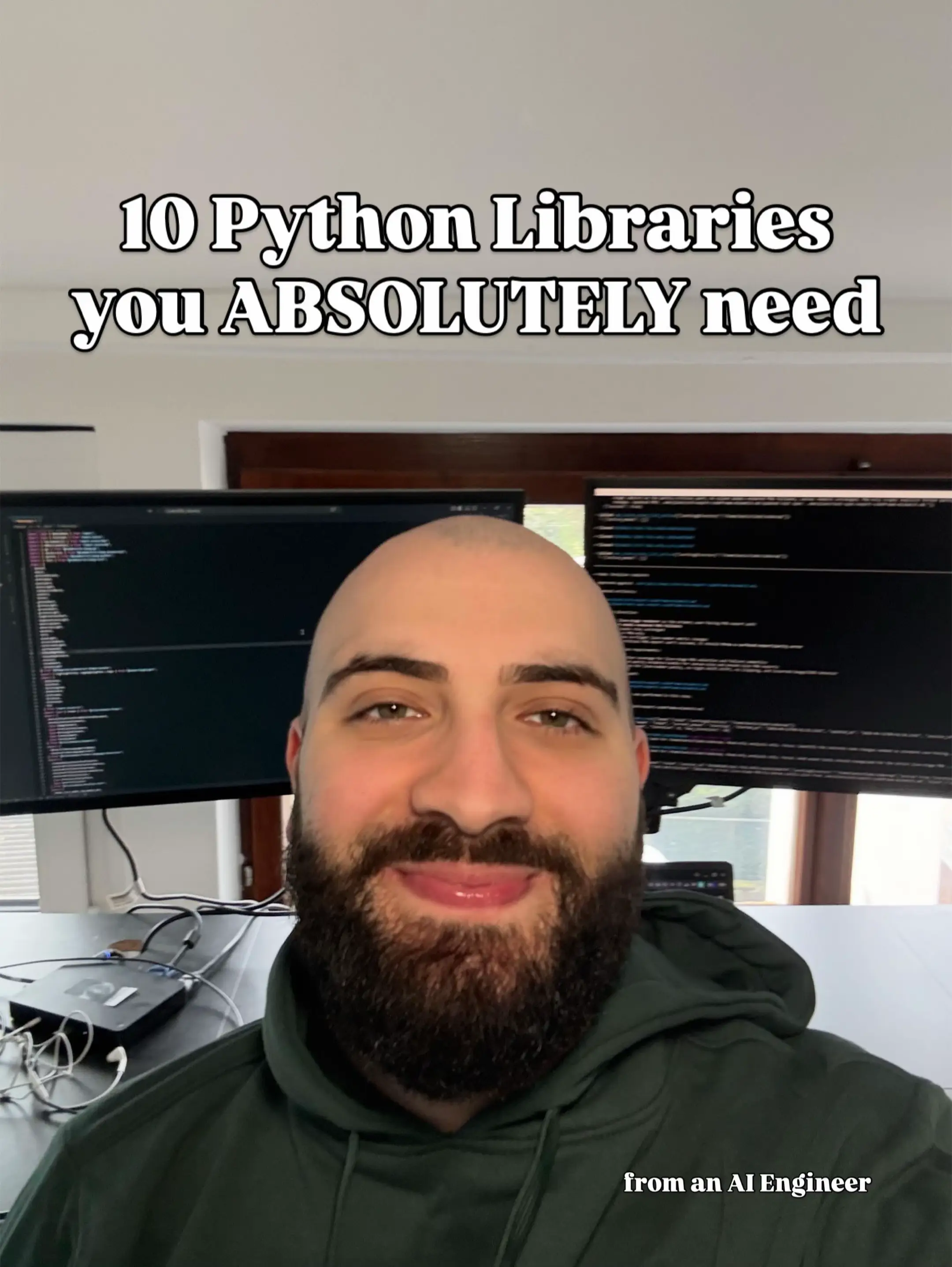 10 Python libraries you need for your next project. [ai engineering, coding, sof