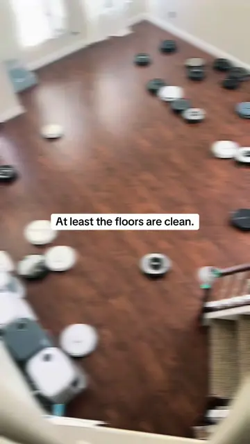 I guess there are worse problems to have. #robotvaccuum #robotvacuumcollection #