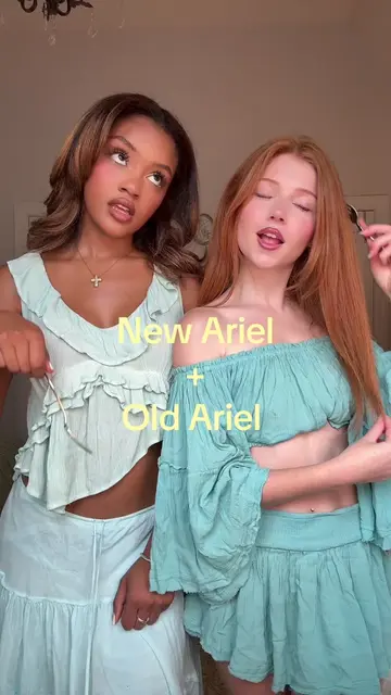 @MALIYA 🐆 #ariel #oldariel #newariel #disneyprincess 