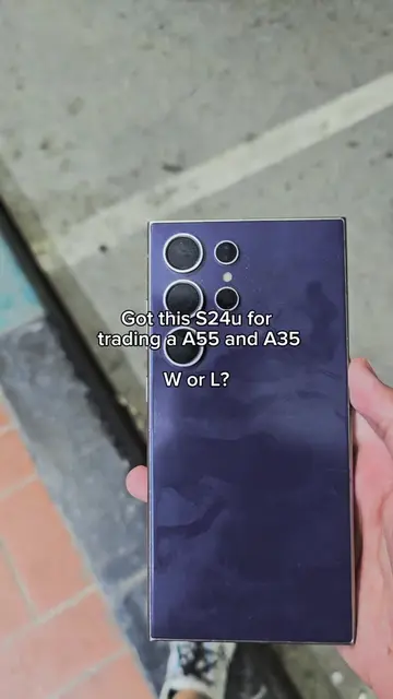The Samsung A55 and A35 are dummy phones, and they were the ones I showed in pre