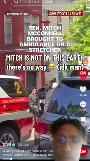 I need #emtsoftiktok to step in. All theories of course lol #mitchmcconnell #fyp