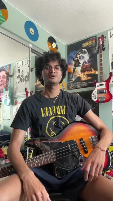 breed bass guitar tutorial! #guitar #nirvana #greenyuri #theguyshewasinterestedi