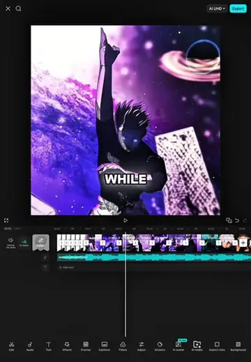 Tutorial Edit Capcut ( Gojo Satoru Edit ) #CapCut #capcutpioneer #capcuttutorial