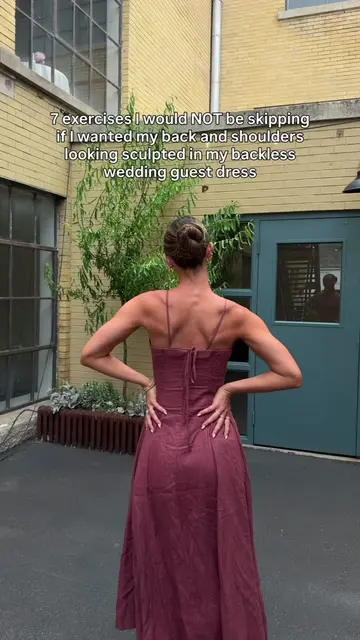 wedding season is HERE and that backless dress is about to fit like it was made 