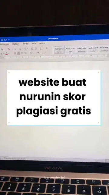 Ternyata ada lohh tools gratis yang bisa bantu nurunin tingkat plagiasi! #mahasi