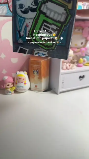 Animal Hospital Paper Diy Blind box! 📦 🐶✨ loved how this turned out! Have you 