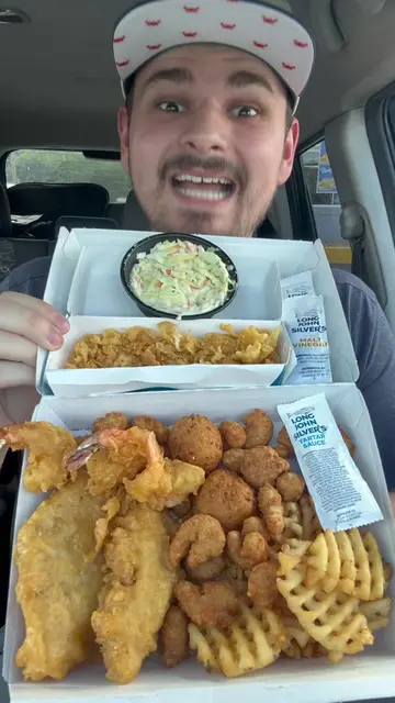 I Will Proudly Support @Long John Silver's!🐟🫡 #longjohnsilvers #fastfood #eati