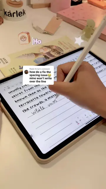 Replying to @isa  How to keep your handwriting consistent?!✨ If you want your di