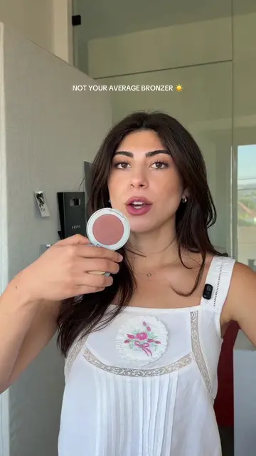 Nothing else like it ✨ #bronzer #bronzedmakeup #makeup #oliveskin #beauty 