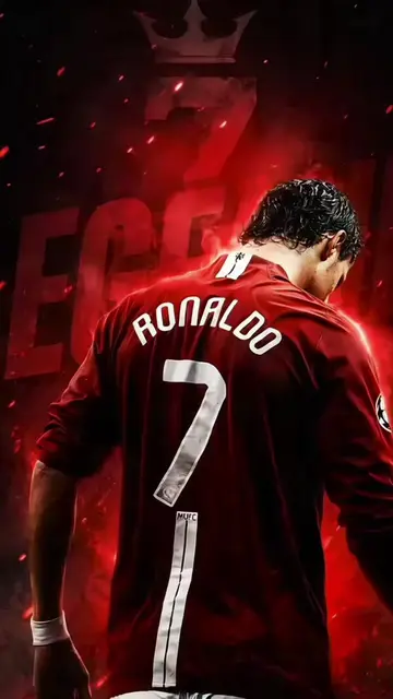 Ronaldo Screen-Breaking 3D Wallpaper! Make it in 3s for all phones Body text: St