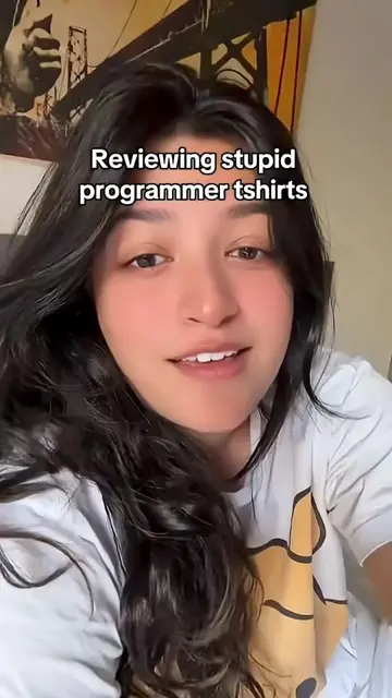 Reviewing stupid programmer tshirts #programming  #coding #domatech  #javascript