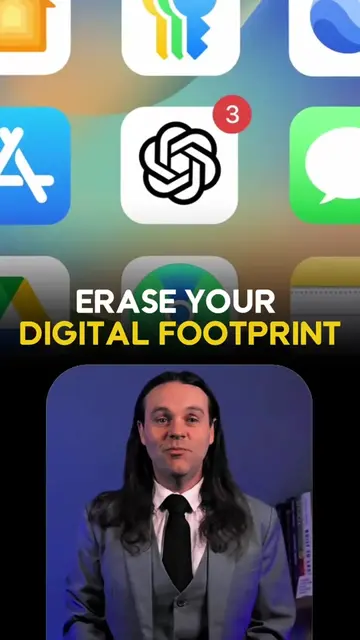 Comment "Erase my data" to learn this ChatGPT trick for wiping your digital foot