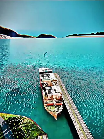 Comment fonctionne le canal de Panama 🤔 #3danimation #NatureFact #LearnOnTikTok