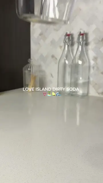 make a Love Island themed dirty soda with me for tonight’s finale 🤭✨  #dirtysod