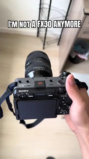 FINALLY GOT MY DREAM CAMERA 😭🙏🏽. ASPC to full frame. #fx3 #fx30 #videography 