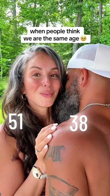 I get asked all the time why I mention our ages, and it’s because I know there a