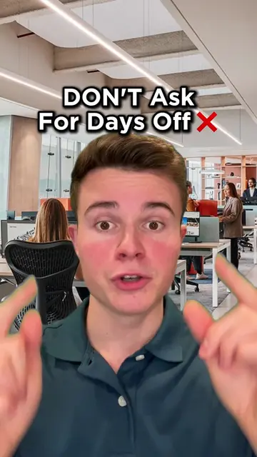 40 Days Off Secret Hack! 💸 Did you know you could do this? 💬 #jobtips #jobs #j