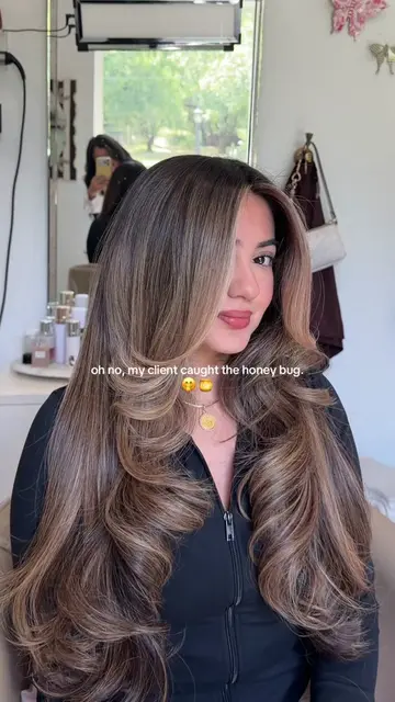 90’s honey beige hair transformation for my stunning Dayra!!!🍯⭐️💫 absolutely o