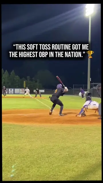 The REASON I led Division I baseball in on-base percentage📈🔥 Here are 3 soft t