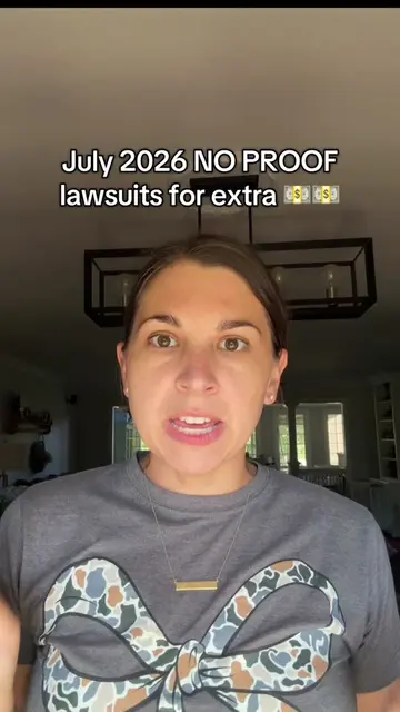 Y’all need to go file for these #claim #classactionlawsuit #lawsuit #noproof