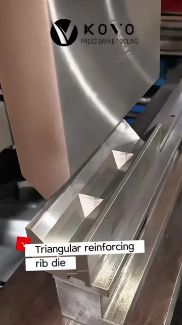 Sheet metal too flimsy? Thicker material costs too much. Triangular ribs double 