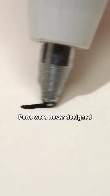 Ink soaks into paper to leave a permanent mark, so fixing a mistake meant correc