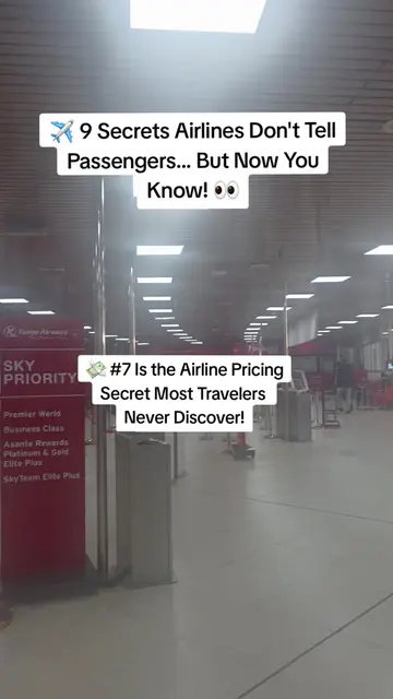 ✈️ 7 Secrets Airlines Don't Tell Passengers... But Now You Know! 👀 Think you kn