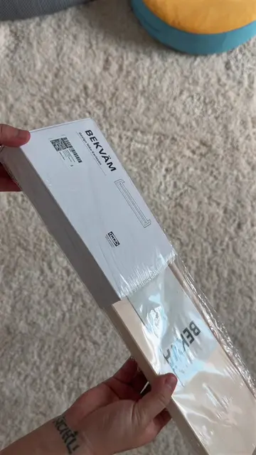 i bought this ikea piece for the kitchen… but it ended up working even better in