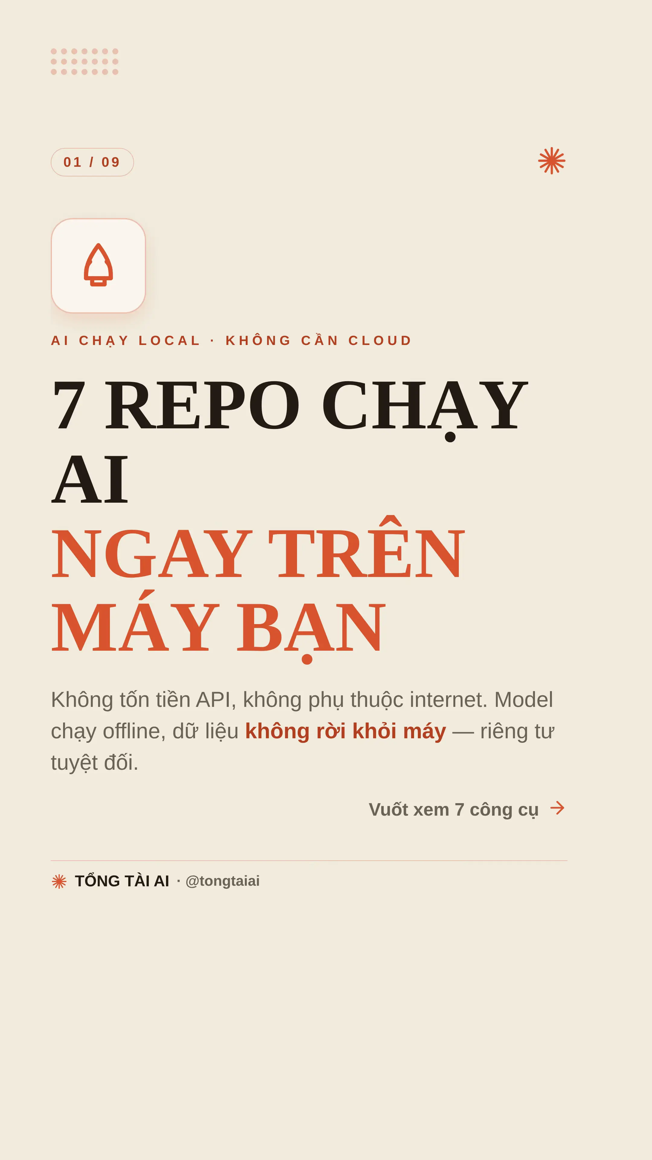 7 repo giúp bạn chạy AI ngay trên máy — không tốn tiền API Bạn không cần trả tiề