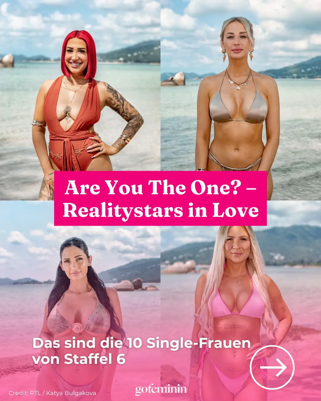 Das sind die 10 Single-Frauen der 6. Staffel “Are You The One? Realitystars in L