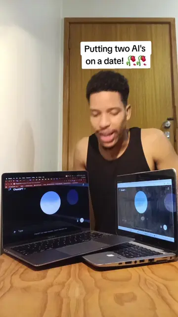 Join my discord to give suggestions ✅️  #aidate #twoais #isaacbuilds #ai #funny