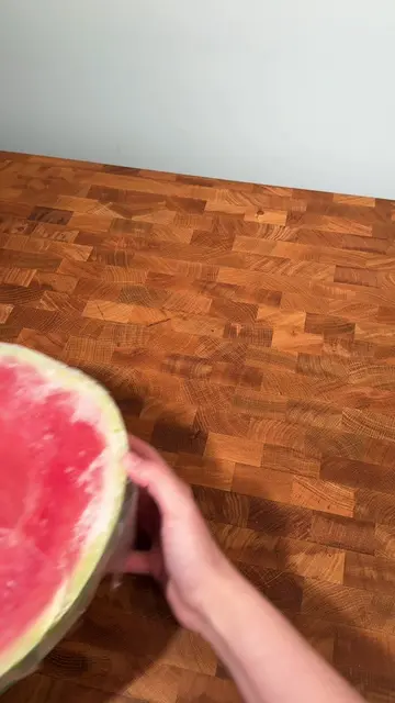 frozen watermelon matcha ice cream 🍨  okay so we already made the 2 ingredient 