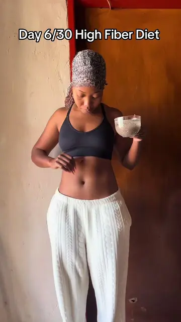 Day 6/30 of my high-fiber journey! 🌱✨ I’m so excited about the results I’m alre