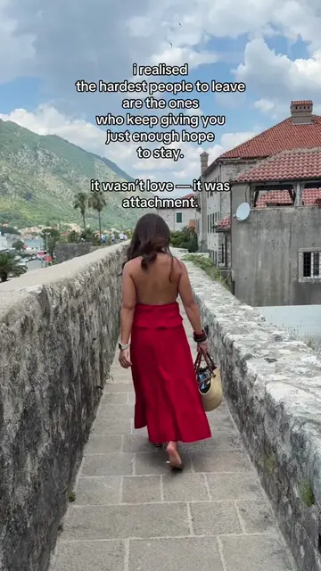 Walking through Montenegro while learning that letting go is sometimes the kinde