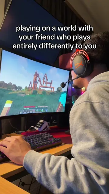 which player are you 💀 #minecraftmemes #Minecraft #gamers #duos #memes 