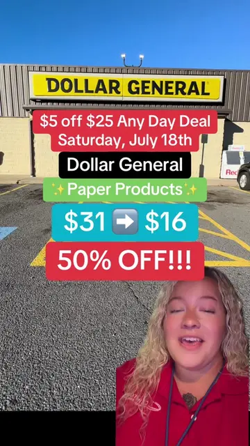 Dollar General Saturday Deal July 18th 07/18 #dollargeneral #dollargeneralcoupon