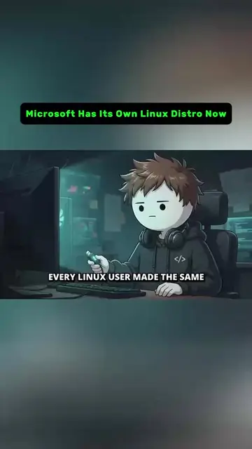 Why Microsoft Created Its Own Linux Distro Explained #microsoft #linux #distro 
