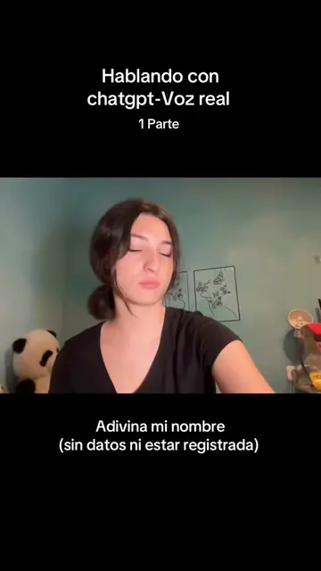 Estoy impactada sinceramente, no sé cómo sabría mi nombre y añadiendo lo real qu