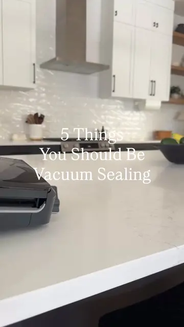 #ad #FoodSaverPartner A few things I've started vacuum sealing to help keep food