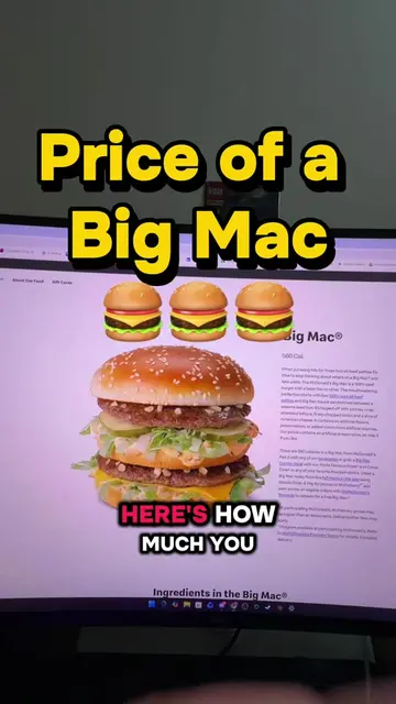 How Much Do You Need To Make To Afford A McDonald’s Big Mac #money #finance #bud
