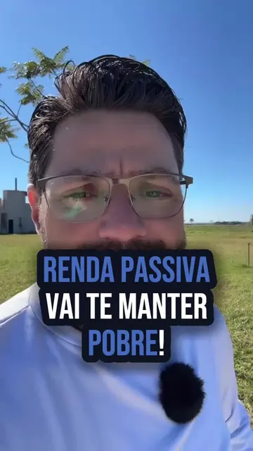 Pare de ser refém de falsas promessas de enriquecimento passivo rápido. O verdad