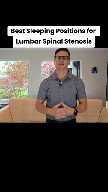Best Sleeping Positions for Lumbar Spinal Stenosis (Wake Up With Less Pain) #sci