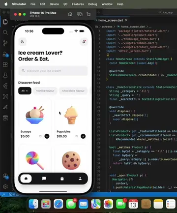The smoothest checkout flow🔥 #flutter #programming #coding 