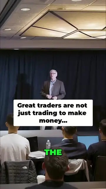 Follow for more:) Trading motivations evolve! It's not just about money later in