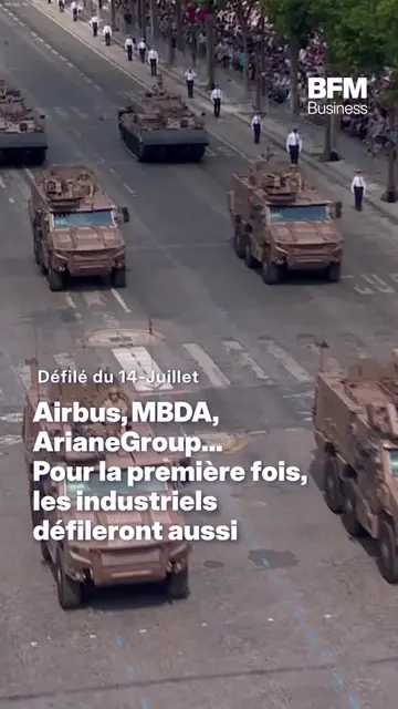 14-Juillet : les industriels invités à défiler 🫡 Cette année, sur les Champs-Él