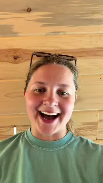 My happy place 😆 what is your favorite part of this cabin? #WisconsinTravel #Ai