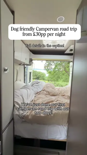Ad We spent 4 nights exploring North Wales in a @roadsurfer campervan with Luna 