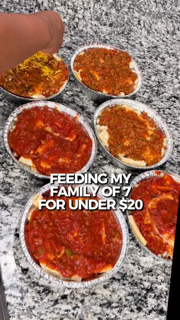 Money is tight but I still have to feed my family! Last night we had a few extra