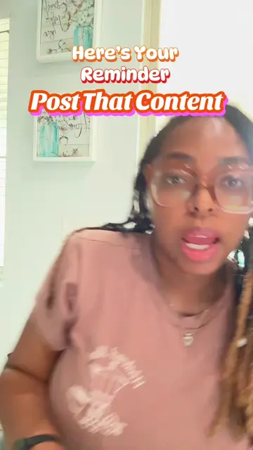 You didn’t come this far to quit! I’m motivating you to just post that content! 